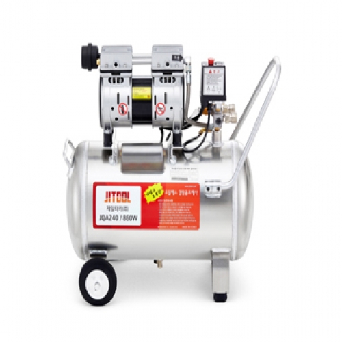 [제일타카] 저소음 콤프레샤 (알루미늄 탱크) JQA240/2HP