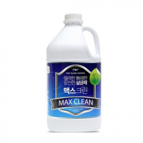 살균소독제 맥스크린(MAX CLEAN) 4L