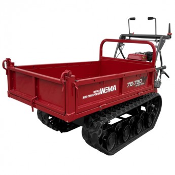 궤도식 혼다엔진 덤프운반차 /적재용량 750kg/WM7B-750H