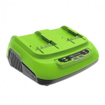 [그린웍스] 40V 듀얼 포트 충전기 GW2914373