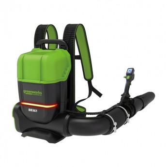 [그린웍스] 82V 충전 백팩 브로워 755/GW2402773(본체)+배터리(82V/8Ah)-2개+듀얼 충전기 세트