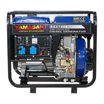 [야마사키] 디젤 엔진 발전기 DG6700E/5.5KW